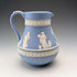 British Vintage Wedgwood Jasperware Water Jug in Pale Blue
