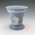 British Vintage Wedgwood Jasperware Small Vase in Pale Blue