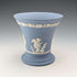 British Vintage Wedgwood Jasperware Small Vase in Pale Blue