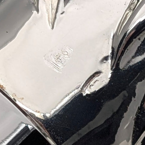 【新品】イタリア製 純銀製 パロットヘッドハンドル シャフト ステッキ 杖 94cm