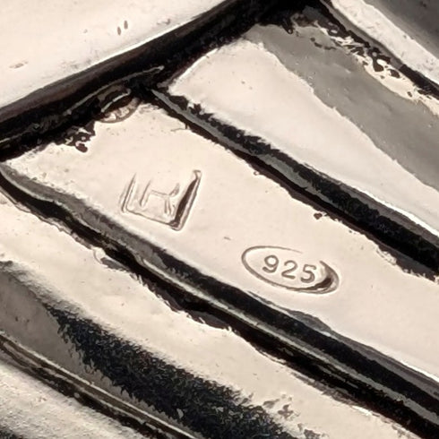 【新品】イタリア製 純銀製 ファルコンハンドル シャフト ステッキ 杖 97cm