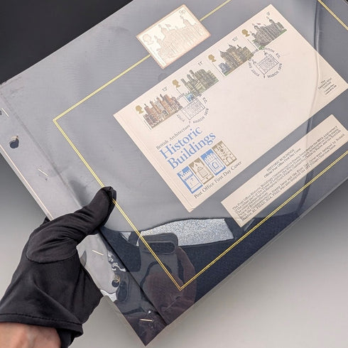 1978年英國首日封【倫敦塔】紀念郵票及純銀錠(50公克)套裝