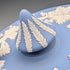 復古英國 Wedgwood Jasperware 淡藍色圓形糖果盒