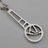 Vintage Arts & Crafts Design Sterling Silver Pendant with Sterling Silver Necklace