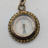 Antique Rold Gold Fancy Link Albert Chain Compass Fob
