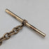Antique Rold Gold Fancy Link Albert Chain Compass Fob