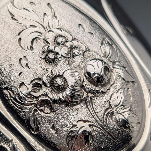 1860年 英国アンティーク 純銀製 脚付きカップ 153g James Beebe