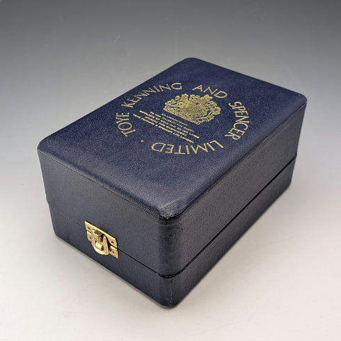 1977年 英国エリザベスⅡ世 シルバージュビリー 純銀製ゴブレット 142g 箱・説明書付き 極美品