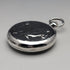 Antique Ulysse Nardin pocket watch with soccer engraving, silver side open face, in good working order