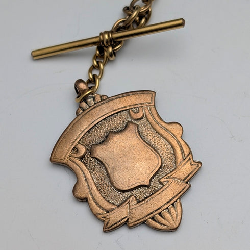 ヴィンテージ スイスBASIS 小型フォブウォッチ 懐中時計 チェーン付 動作良好