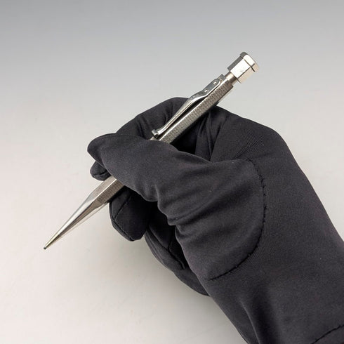 1948 British Yard O'Red Pure Silver Push-Pencil Hexagonal Type