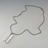 1977 British pure silver jubilee ingot pendant with pure silver necklace, total weight 42g, Ralph Weston