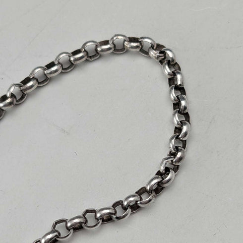1977 British pure silver jubilee ingot pendant with pure silver necklace, total weight 42g, Ralph Weston