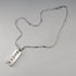 1977 British sterling silver jubilee ingot pendant 31g with necklace Ralph Weston