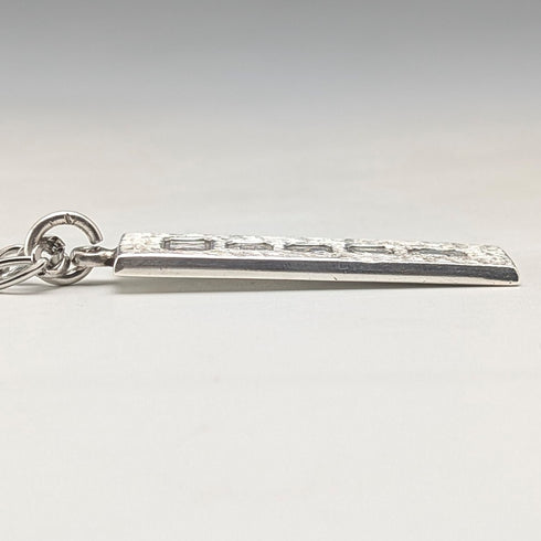 1977 British Britannia Silver Jubilee Ingot Pendant 14g with Necklace Pobjoy Mint