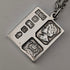 1977 British sterling silver jubilee ingot pendant 14g with necklace DNG