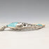 Vintage Sterling Silver Enamel Large Fish Pendant with Sterling Silver Necklace, 44g in total