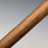 Antique Brown and Tan Marquetry Rondelle Handle Walking Stick 88cm