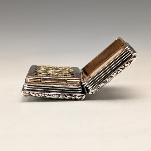 1824年英國古董純銀油醋汁瓶 19.5克 John Bettridge