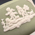 英國復古 Wedgwood Jasperware 豆形飾品盒,綠色