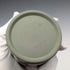 British Vintage Wedgwood Jasperware Cylinder Box, Small Item Holder, Green