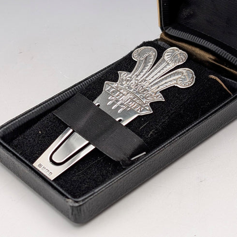 1981年 英国ヴィンテージ ブックマーク(しおり) Troika Designs Ltd ケース付