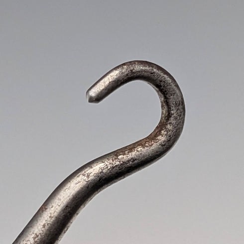 20世紀初頭 米国アンティーク 純銀ハンドル ボタンフック