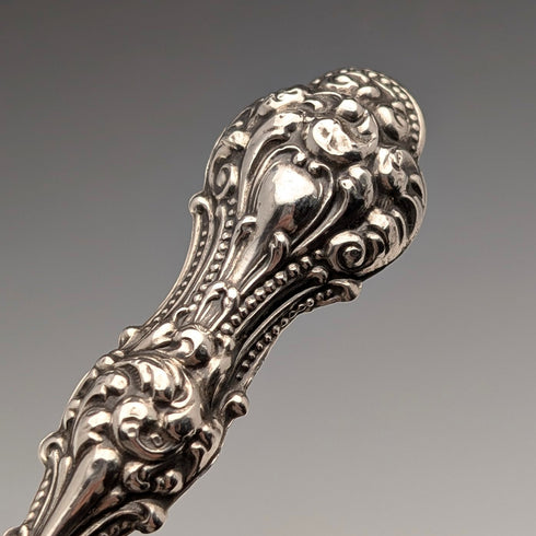 20世紀初頭 米国アンティーク 純銀ハンドル ボタンフック