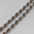 英国ヴィンテージ 純銀製 ツイストチェーン ネックレス63cm International Bulleton&Metal Brokers