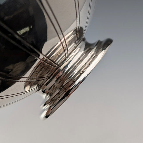 德國古董 800 銀籃子帶手柄 137g Wilkins