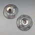 1910 British antique sterling silver small pedestal dish pair, total weight 104g Mappin & Webb