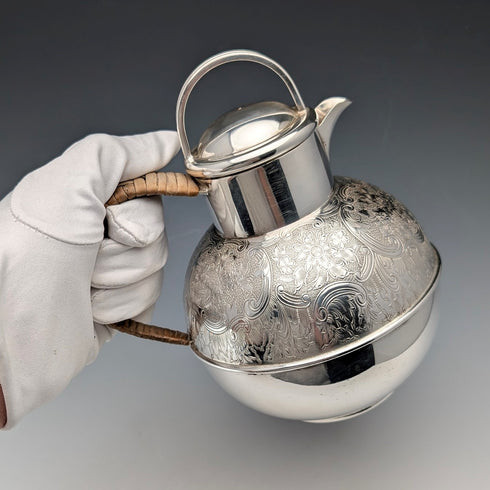 英国ヴィンテージ シルバープレート製 1.5パイントジャージージャグ