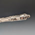 Circa 1852 British antique sterling silver handle fish server pair in case by John Gilbert