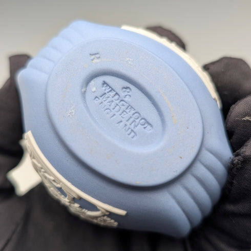 英国ヴィンテージ ウェッジウッド ジャスパーウェア製 RONSONオイルライター 舟型