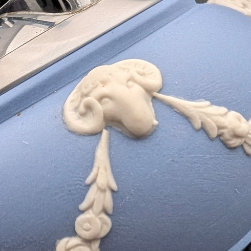 英國古董 Wedgwood Jasperware Ronson 油打火機,花瓶形