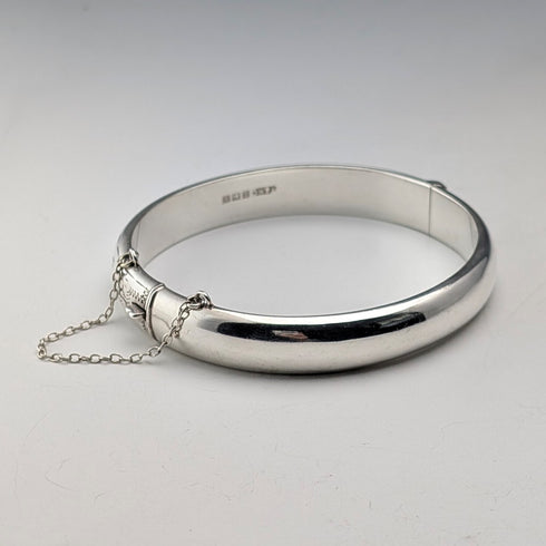 1961年 英国ヴィンテージ 純銀製 ブレスレット T&H Carthorne