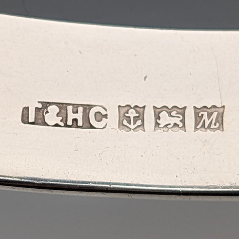 1961年 英国ヴィンテージ 純銀製 ブレスレット T&H Carthorne