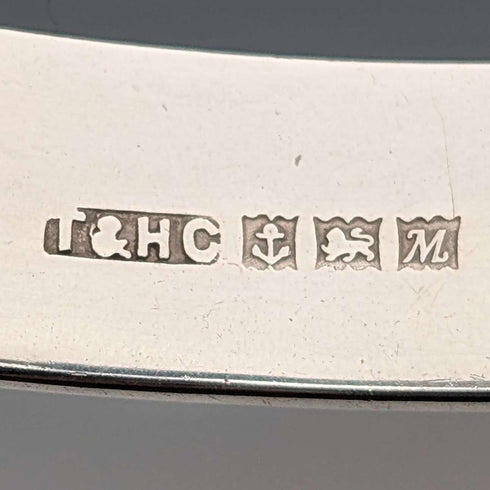 1961年 英国ヴィンテージ 純銀製 ブレスレット T&H Carthorne