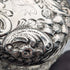 1904年 英国アンティーク 純銀蓋 筒型カットガラスジャー The Alexander Clark
