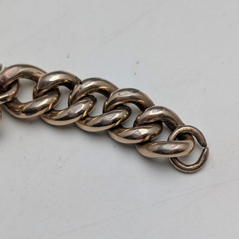 Antique rolled gold Albert chain, no fob