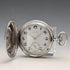 Circa 1926 Antique Longines Pocket Watch, Silver Hunter Case, Arabic Indexes, Good Working Condition