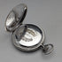 Circa 1926 Antique Longines Pocket Watch, Silver Hunter Case, Arabic Indexes, Good Working Condition