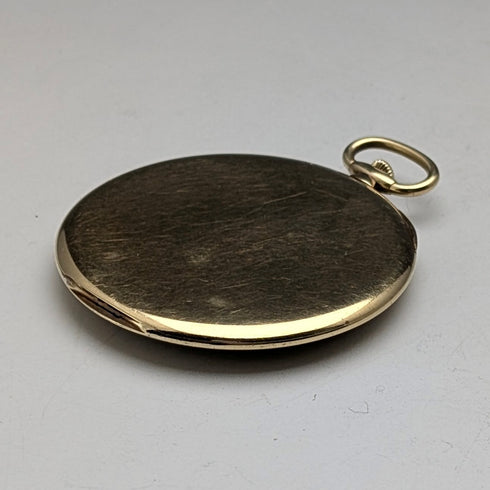 1928 愛彼懷錶 K18 黃金薄型開放式已檢修