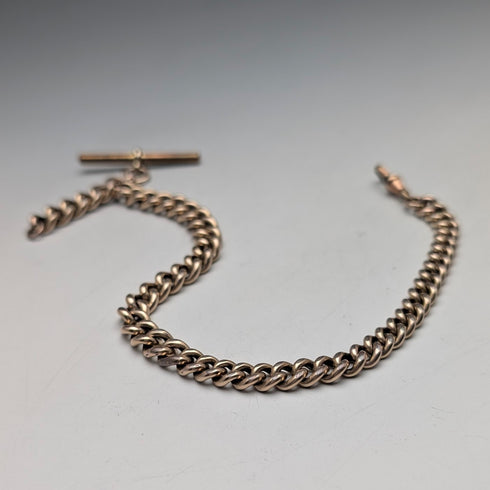 Antique rolled gold Albert chain, no fob
