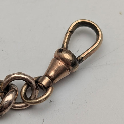 Antique rolled gold Albert chain, no fob
