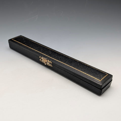 1917 年英國古董純銀裝飾指揮棒 Ebenezer Newman 帶盒