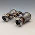 Circa 1900 Antique Silver Plate Hunting Decoration Opera Glasses Binoculars