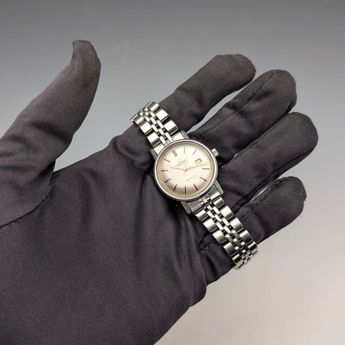 約 1966 年歐米茄海馬/碟飛 Ref566.006 女士自動腕錶 Cal681 運作良好