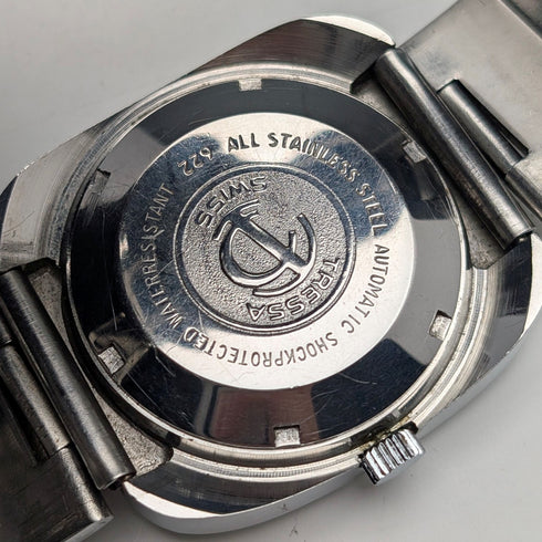 1970年頃 スイスTressa 自動巻き腕時計 レーザービーム 動作良好