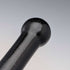 Vintage black shaft rondelle handle walking stick 85cm